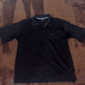 Columbia Men’s Black Polo with Subtle Logo
